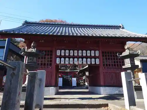 山名八幡宮の山門・神門