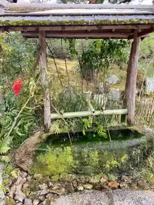 三秀院の手水舎