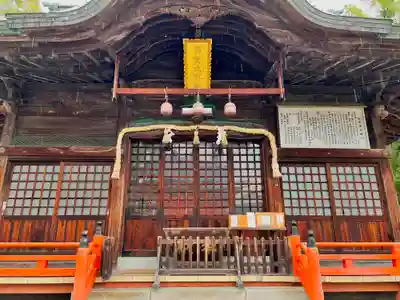 與賀神社の本殿・本堂