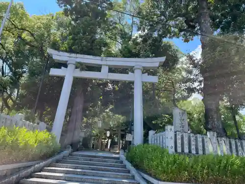 伊和志津神社の鳥居