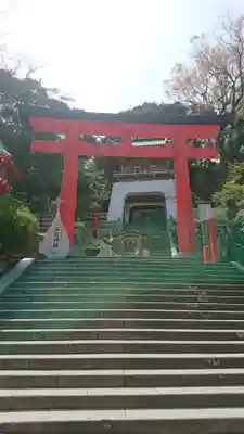 江島神社の鳥居