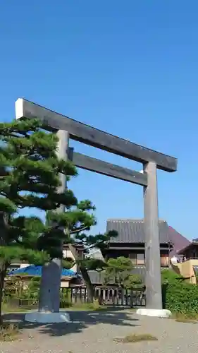 桑名宗社（春日神社）の鳥居