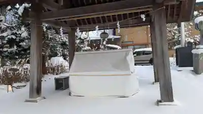 旭川神社の手水舎