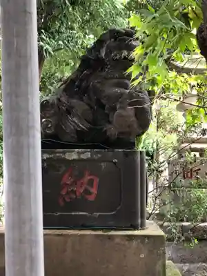 八幡八雲神社の狛犬