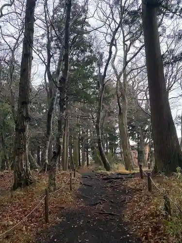 富士山東口本宮 冨士浅間神社の庭園