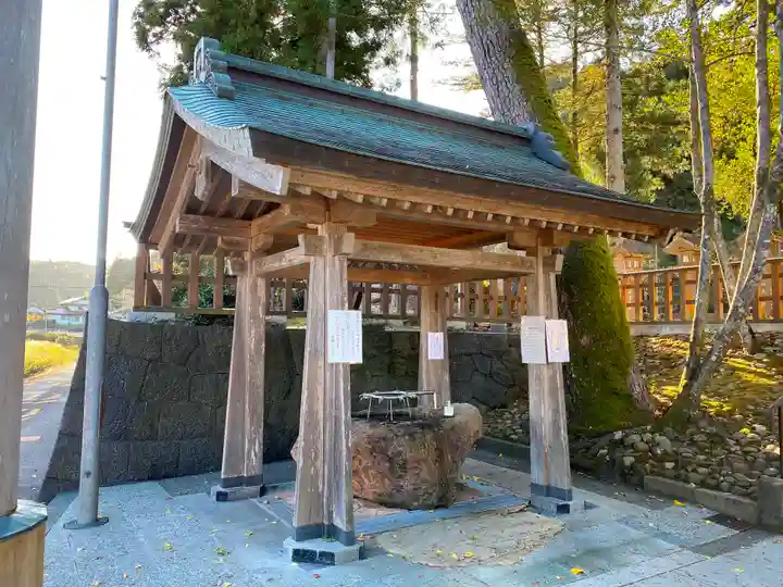 熊野大社の手水舎