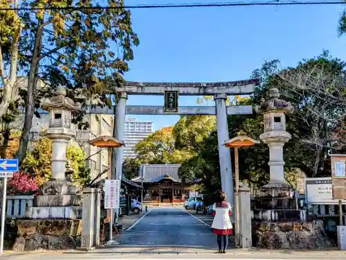 加納天満宮の鳥居