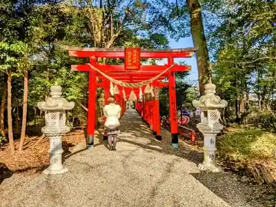 彌都加伎神社の鳥居