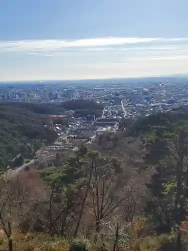 新田神社の景色