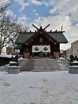 札幌諏訪神社の本殿・本堂