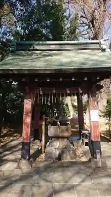 芝東照宮の手水舎