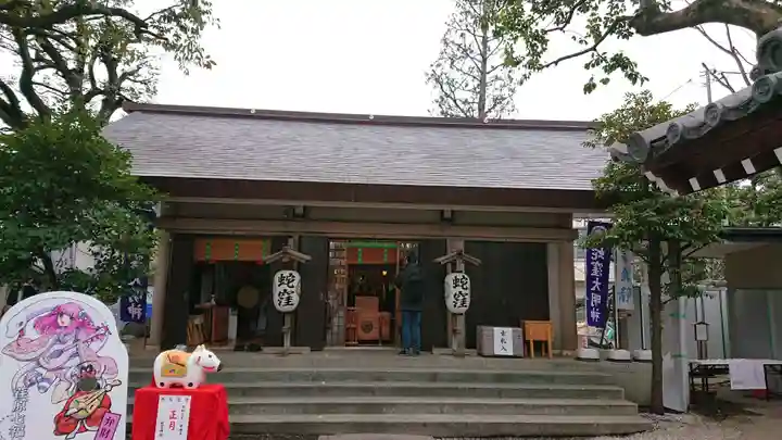 蛇窪神社の本殿・本堂