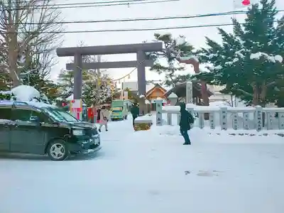 札幌村神社の鳥居