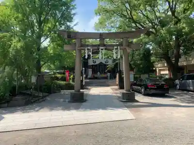稲毛神社の鳥居