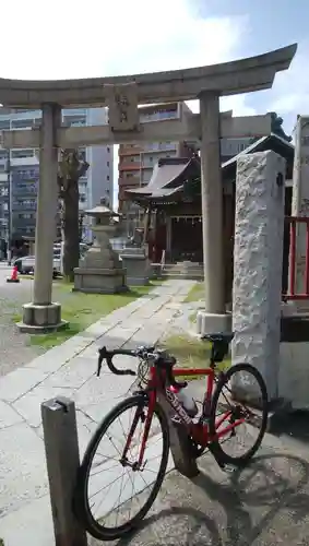 三輪厳島神社（弁天神社）の鳥居