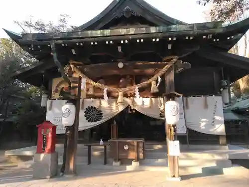 忌宮神社の本殿