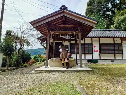 五社神社の手水舎