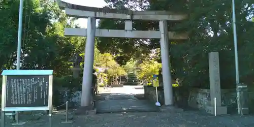 御穂神社の鳥居