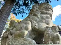 山家神社の狛犬