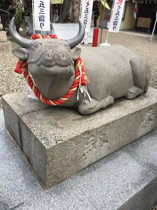 山田天満宮の狛犬