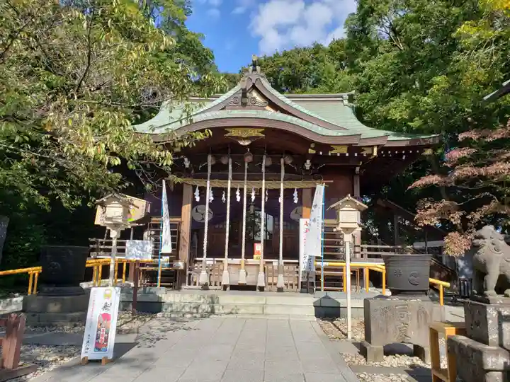 鎮守氷川神社の本殿・本堂