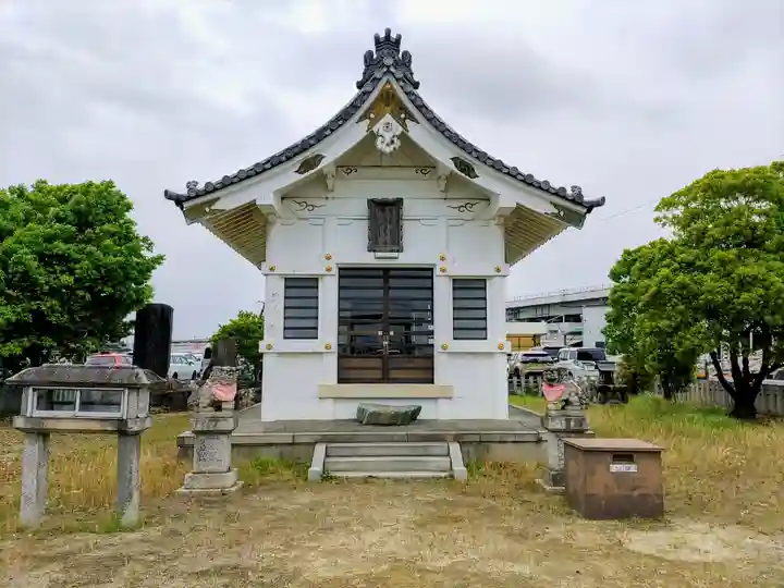 梅之郷神明社の本殿・本堂