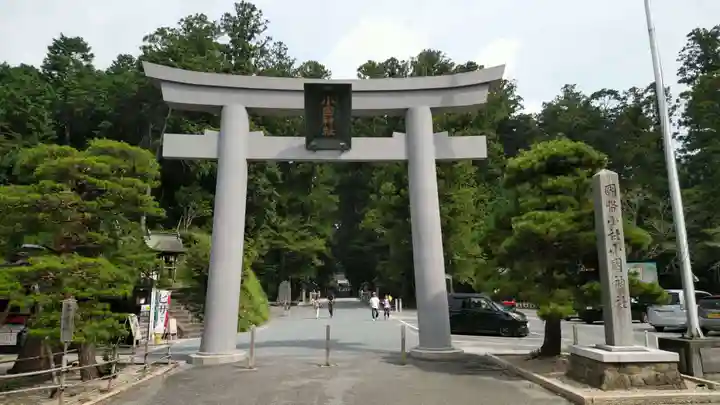 小國神社の鳥居