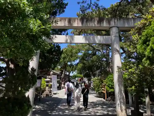 森戸大明神（森戸神社）の鳥居