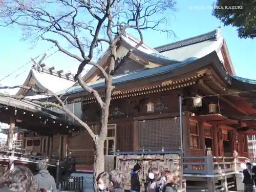 湯島天満宮の本殿・本堂