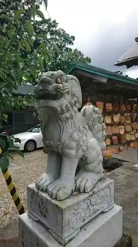 櫻岡大神宮の狛犬