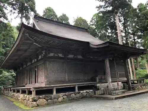 明通寺の本殿