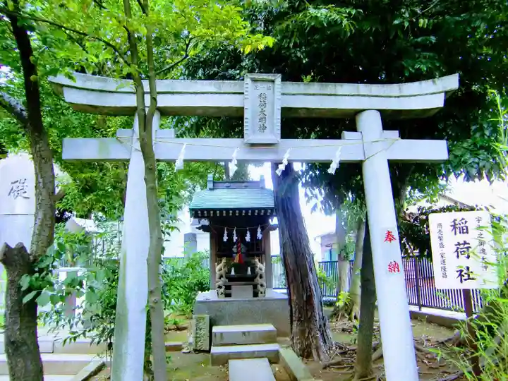 鳩ヶ谷氷川神社の末社・摂社