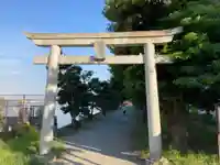 琵琶島神社の鳥居