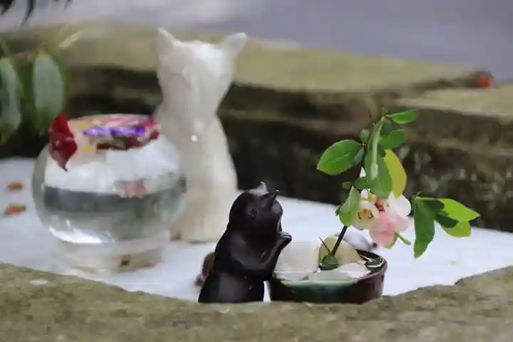 開成山大神宮の手水舎