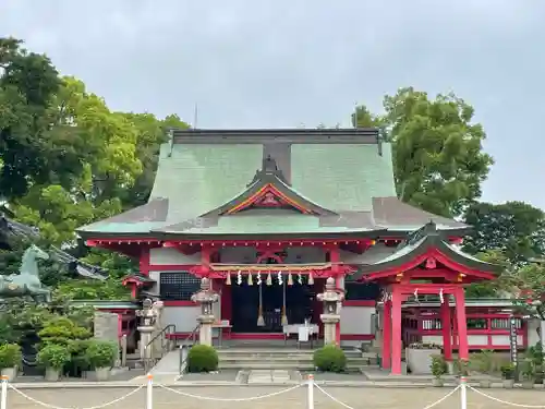 奈加美神社の本殿・本堂