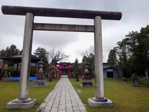 曽根神社の鳥居