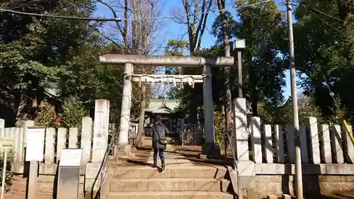八雲氷川神社の鳥居