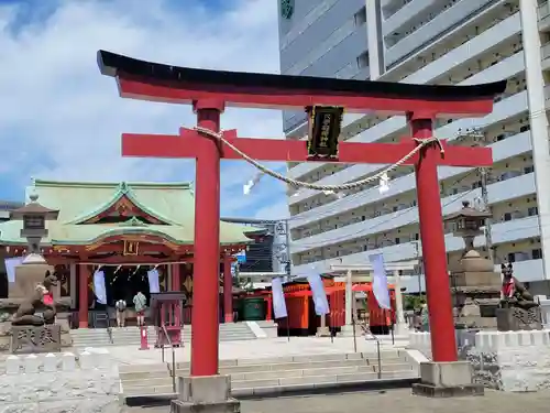 東京羽田 穴守稲荷神社の鳥居