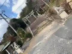 桑山八幡宮の鳥居