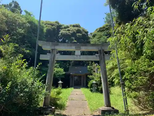 浅間神社の鳥居