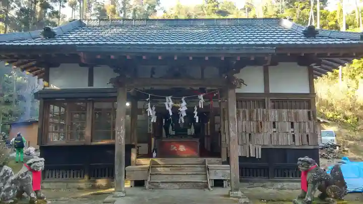 御嶽神社の本殿・本堂
