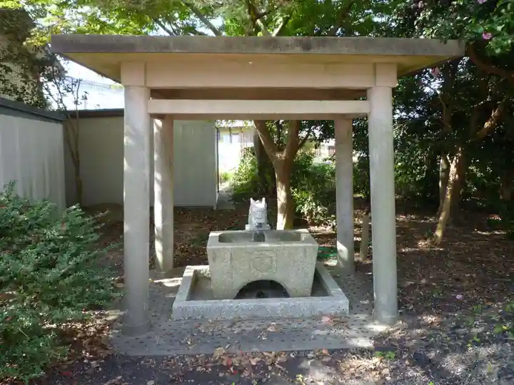 尾前神社の手水舎