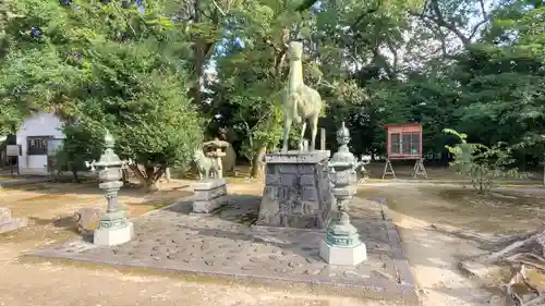 山北八幡神社の狛犬