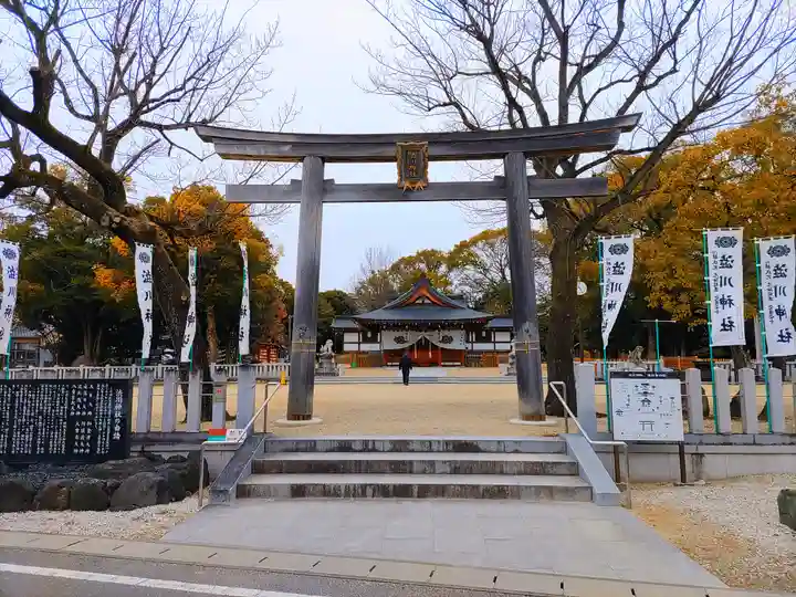 澁川神社(渋川神社)の鳥居