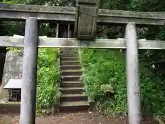 諏訪神社の鳥居