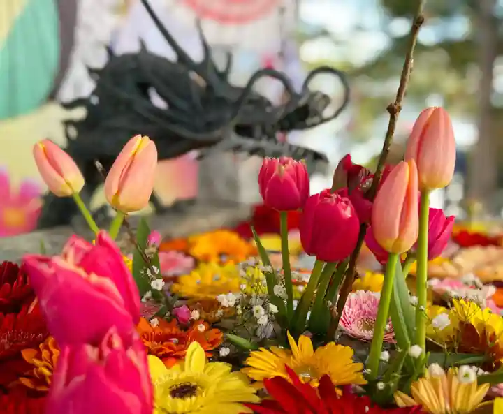 札幌諏訪神社の手水舎