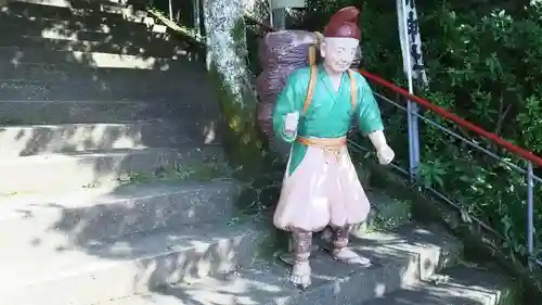 桃太郎神社の像