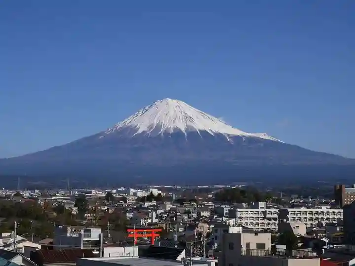 富士山本宮浅間大社の景色