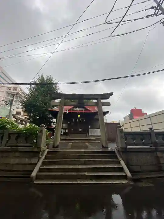 瑜伽神社 (大黒神社、蛭子神社)の鳥居