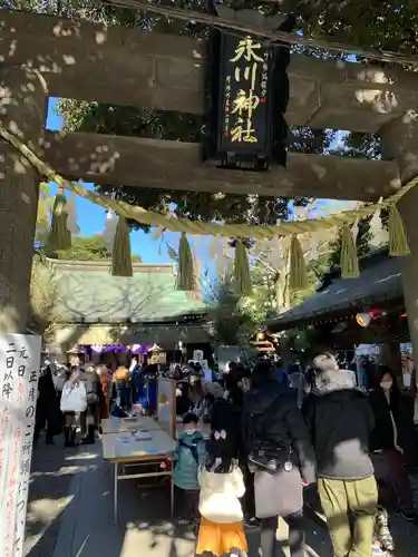 川越氷川神社の鳥居